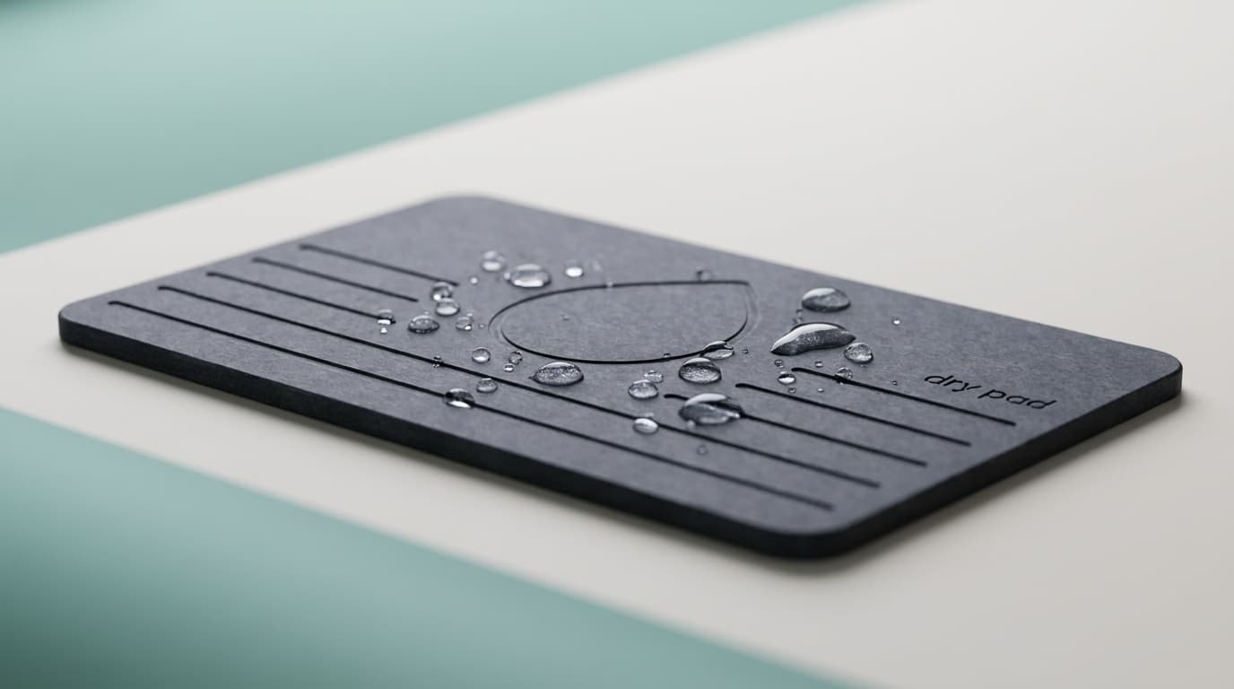 Dry Pad — tappetino grande, primo piano